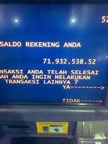 Foto Saldo Atm 45 Juta