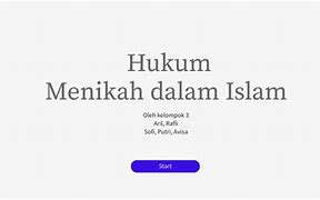 Hukum-Hukum Pernikahan Dalam Islam Yang Sesuai Dengan Keadaan Yang Terjadi